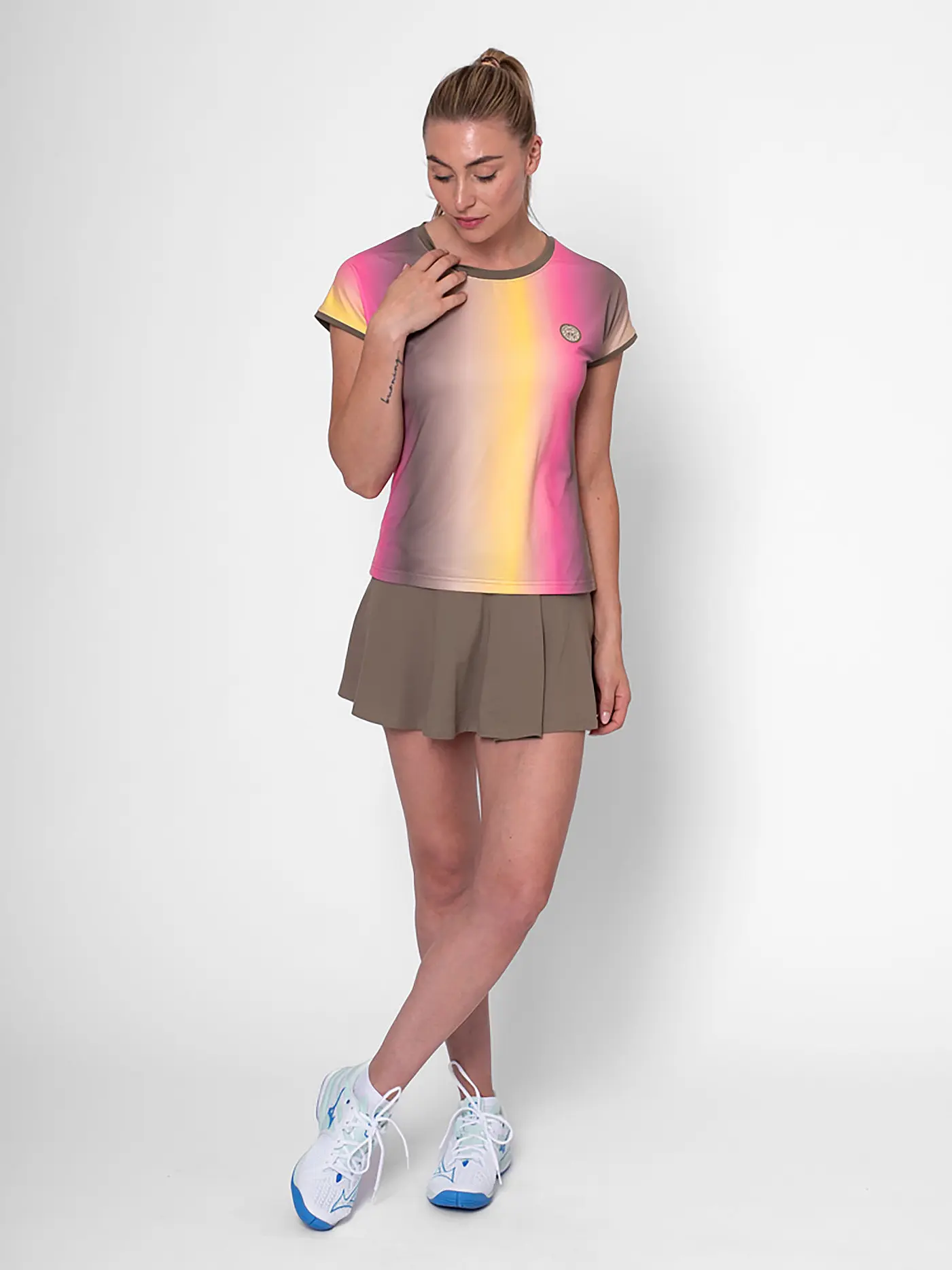 BIDI BADU | Damen Tennisshirt Crew | 